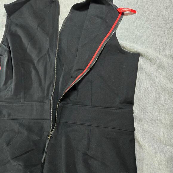 Spanx Wom 2XL TALL Plus Size Black Pants Sleeveless Jumpsuit NWT Sexy Date Night - Picture 13 of 15